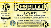 Rebellion 2014 7-10.8.14